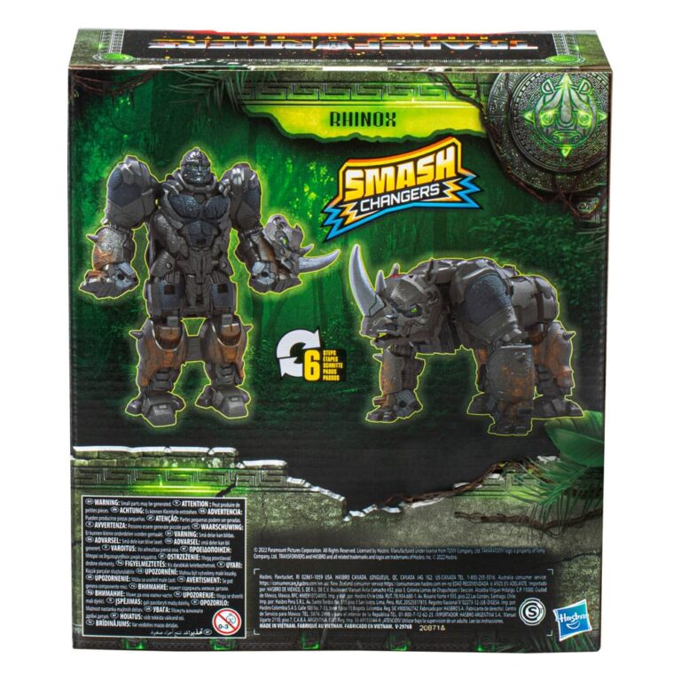 Transformers: Rise of the Beasts Smash Changers Action Figure Rhinox 23 cm