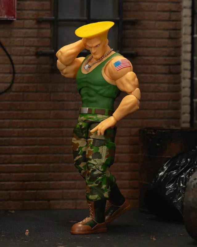 Ultra Street Fighter II: The Final Challengers Action Figure 1/12 Guile 15 cm