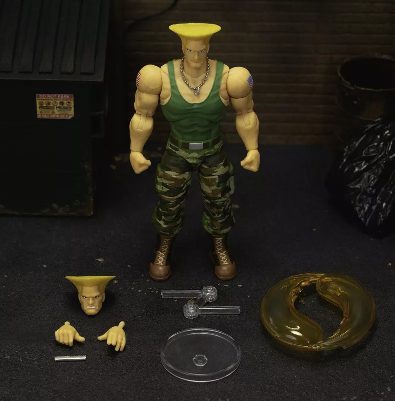 Ultra Street Fighter II: The Final Challengers Action Figure 1/12 Guile 15 cm