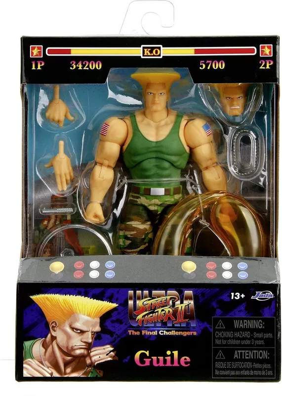 Ultra Street Fighter II: The Final Challengers Action Figure 1/12 Guile 15 cm