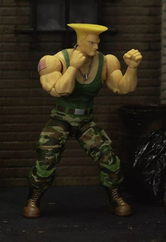 Ultra Street Fighter II: The Final Challengers Action Figure 1/12 Guile 15 cm
