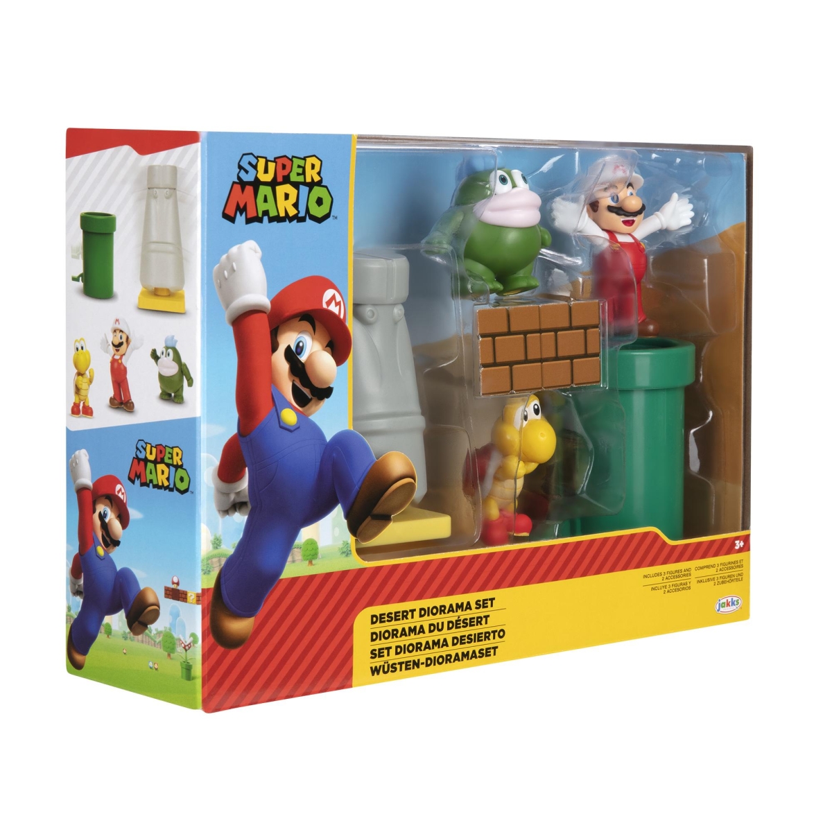 World of Nintendo Super Mario Diorama Set Desert