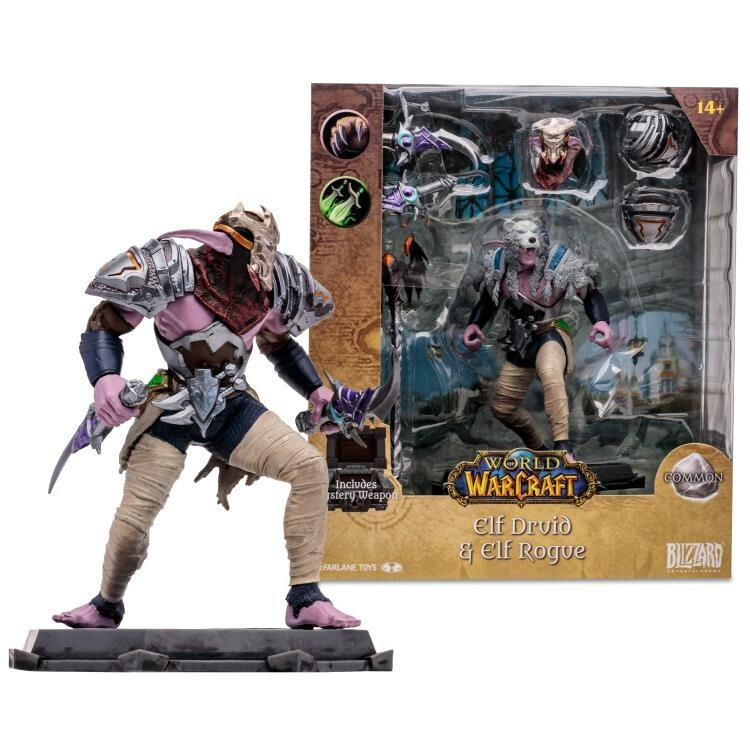 World of Warcraft Action Figure Night Elf: Druid / Rogue 15 cm
