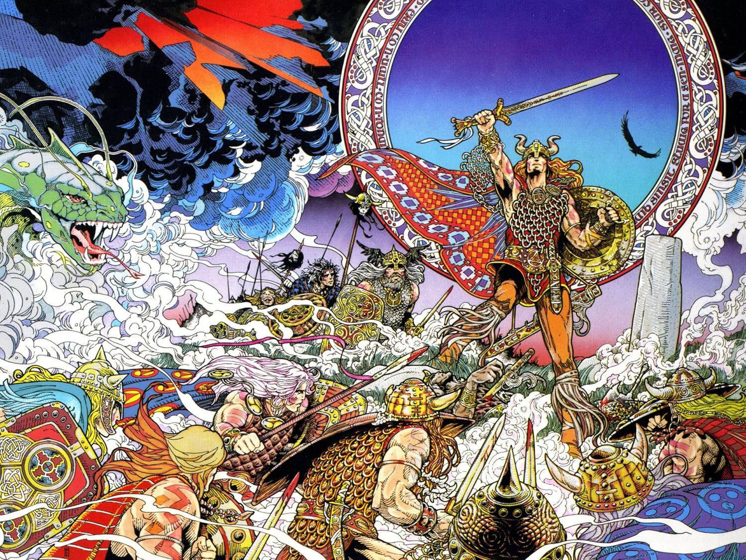 Nuada the High King 1000 Pieces Deluxe Puzzle
