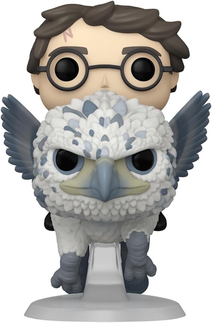 Harry Potter and the Prisoner of Azkaban POP! Rides Deluxe Vinyl Figure Harry & Buckbeak 13 cm