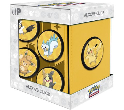 Pokemon Shimmering Skyline /Pikachu Alcove Click Deck Box