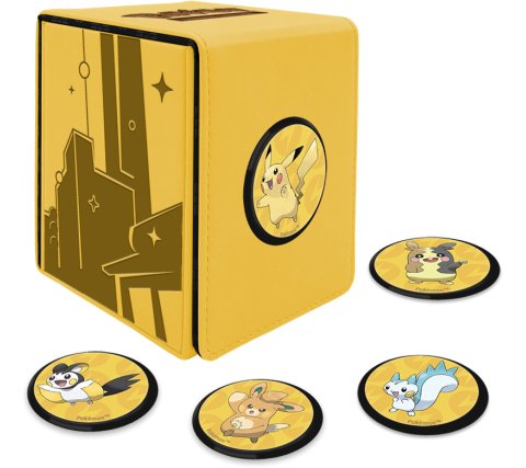 Pokemon Shimmering Skyline /Pikachu Alcove Click Deck Box