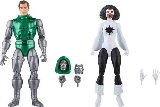 Avengers: Beyond Earth's Mightiest Marvel Legends Action Figures Captain Marvel vs. Doctor Doom 15 cm
