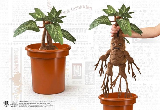 Harry Potter Interactive Plush Figure Mandrake 30 cm