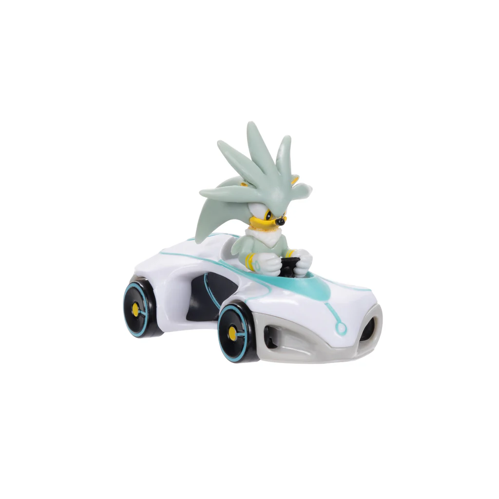 Sonic - The Hedgehog Diecast Vehicles 1/64 Wave 7 Zilver