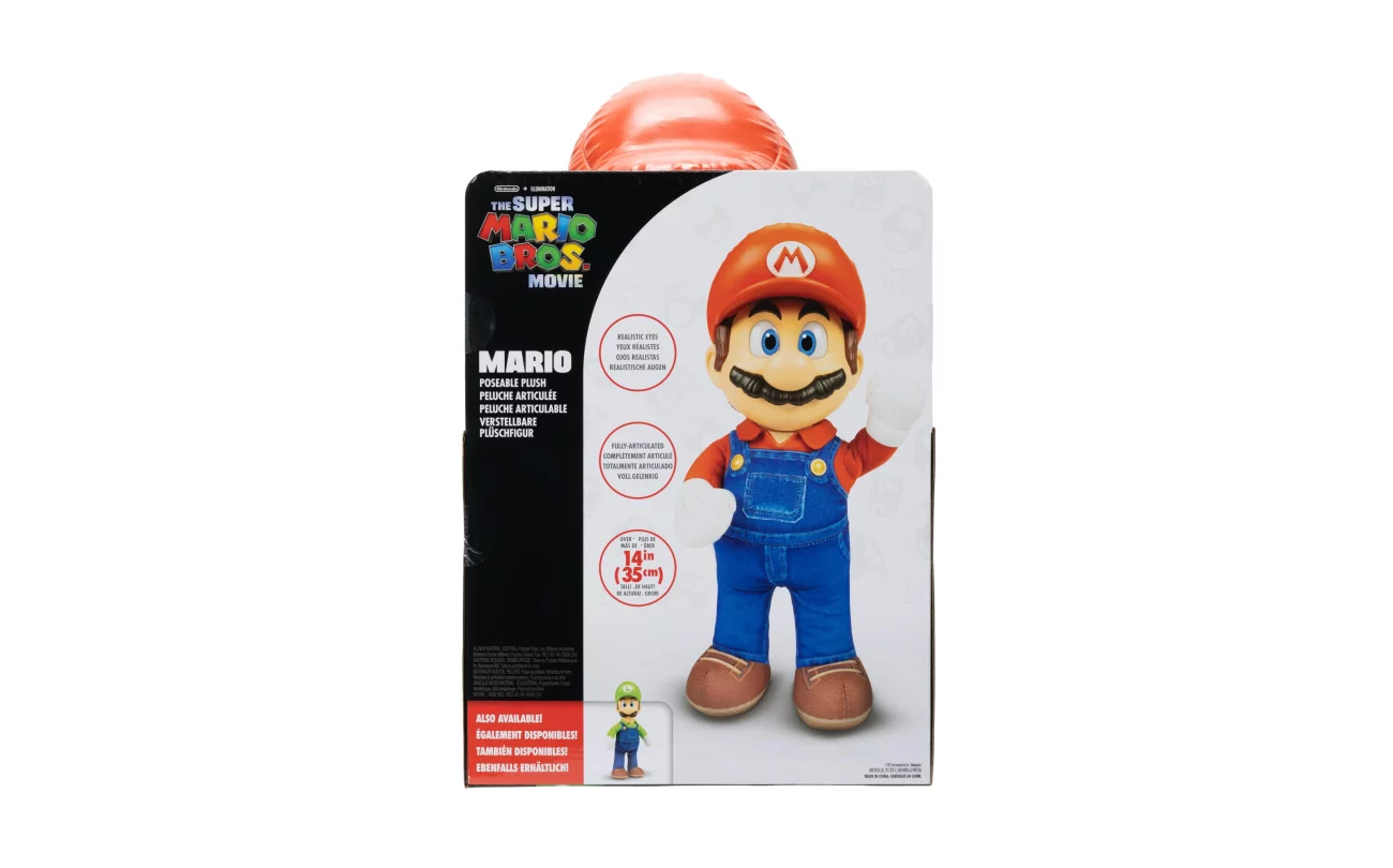 The Super Mario Bros. Movie Plush Figure Mario 30 cm