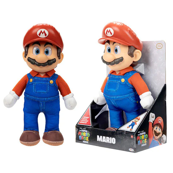 The Super Mario Bros. Movie Plush Figure Mario 30 cm