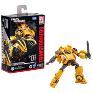 Transformers EarthSpark Warrior Class Action Figure Bumblebee 13 cm