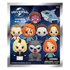 Universal 3D PVC Bag Clips Vault Horror
