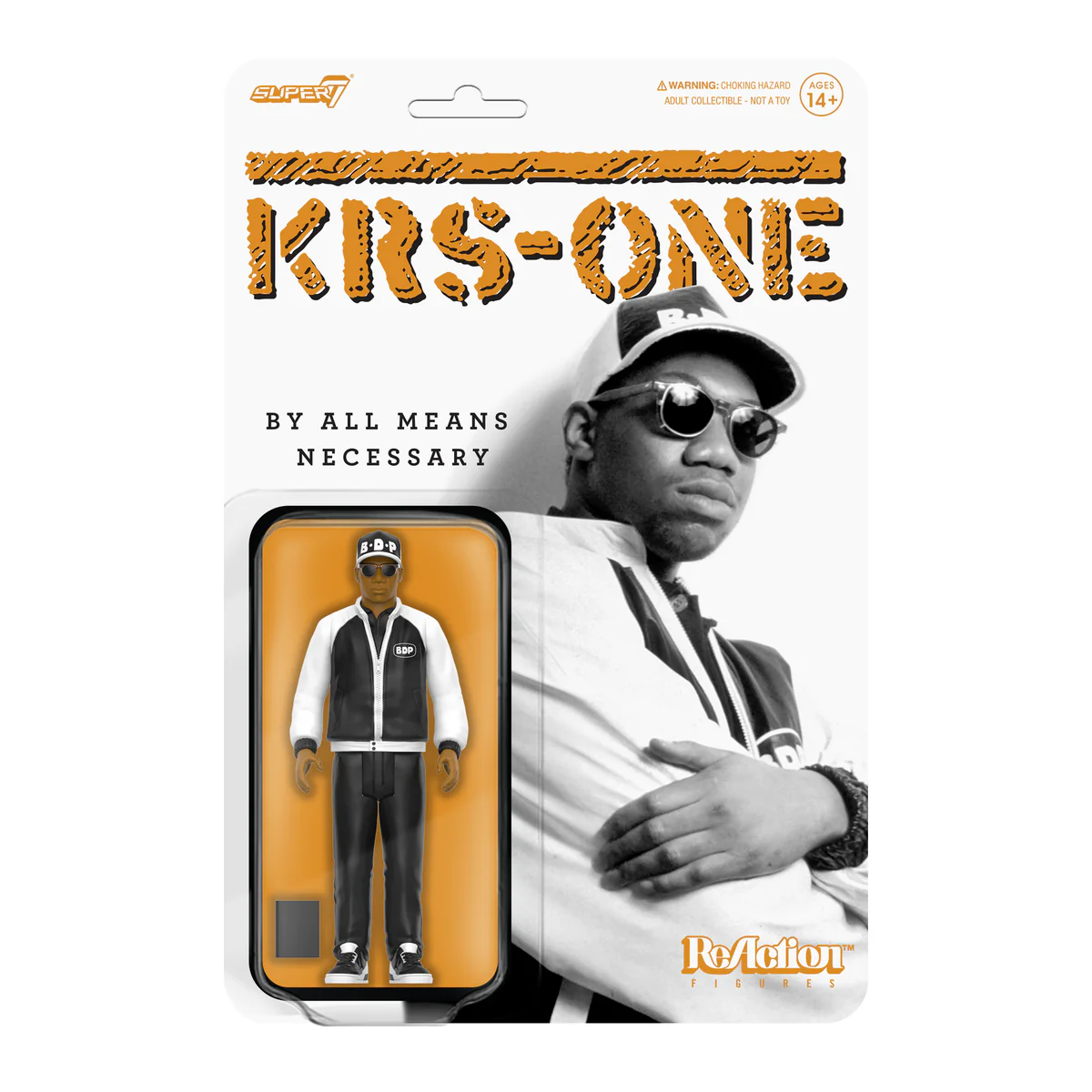 KRS-ONE (By All Means Necessary BDP) - ReAction figure