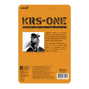 KRS-ONE (By All Means Necessary BDP) - ReAction figure