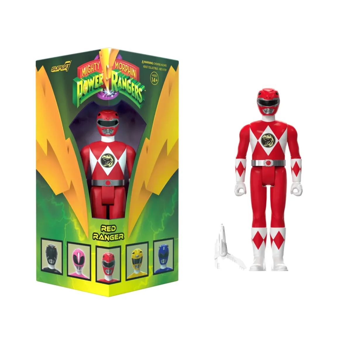 Mighty Morphin Power Rangers - Red Rangers (sdcc version)