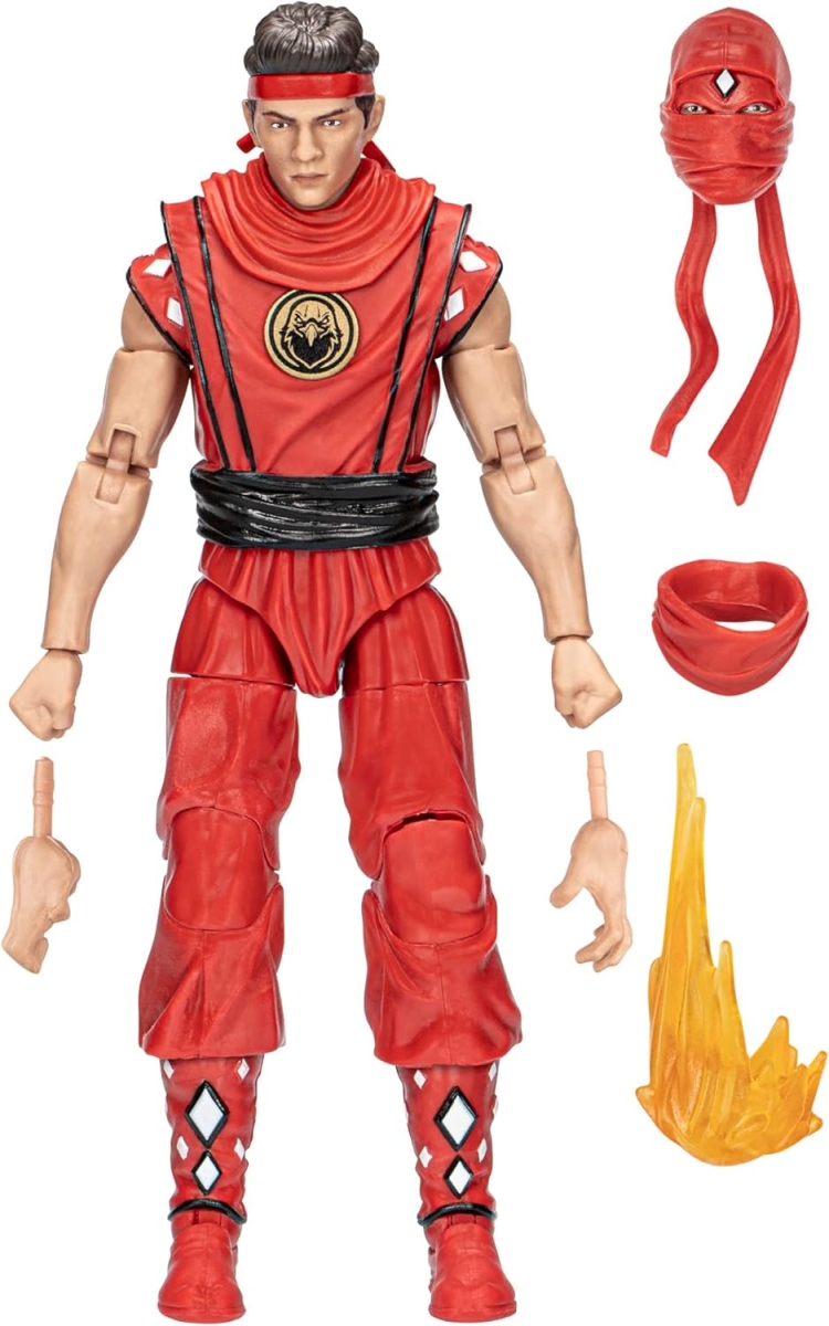 Power Rangers x Cobra Kai Lightning Collection Action Figure Morphed Miguel Diaz Red Eagle Ranger 15 cm