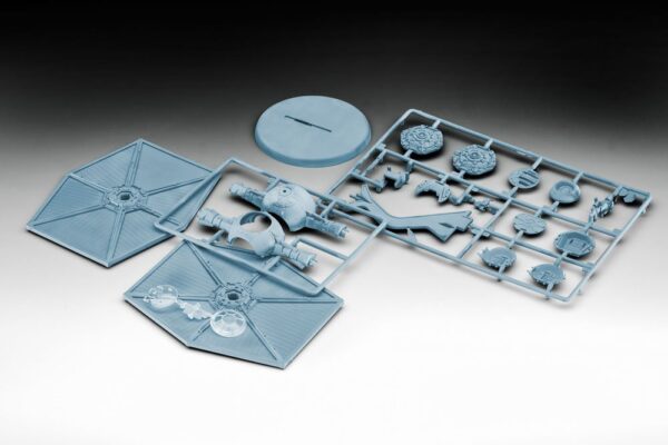 Star Wars Episode VII Model Kit 1/121 Darth Vader's Tie Fighter 9 cm
