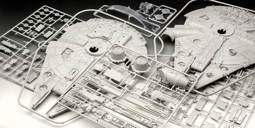 Star Wars Model Kit Gift Set Millennium Falcon