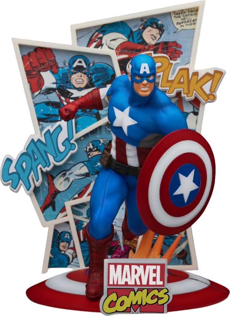 Marvel Comics D-Stage PVC Diorama Captain America 16 cm