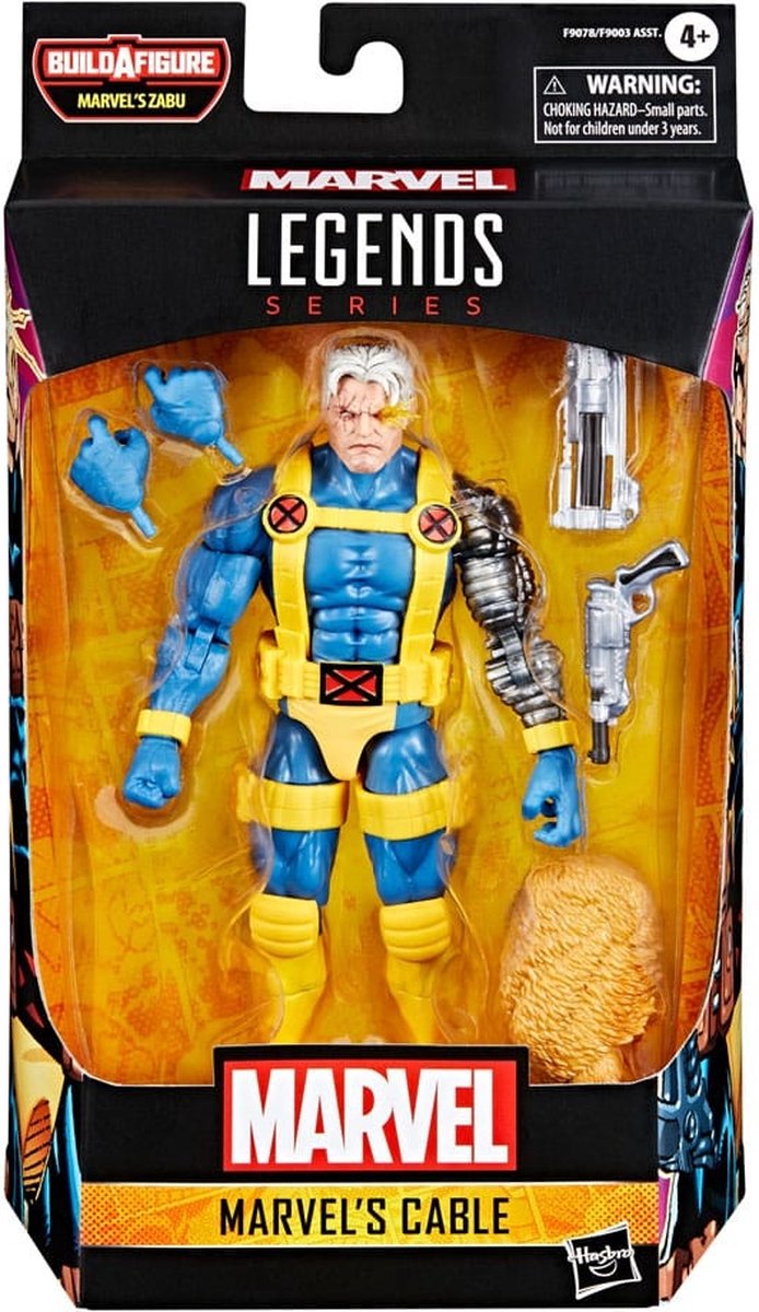 Marvel Legends Action Figure Marvel's Cable (BAF: Marvel's Zabu) 15 cm