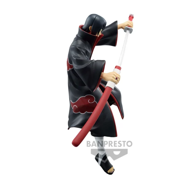 Banpresto Uchiha Itachi figuur gedetailleerd vooraanzicht