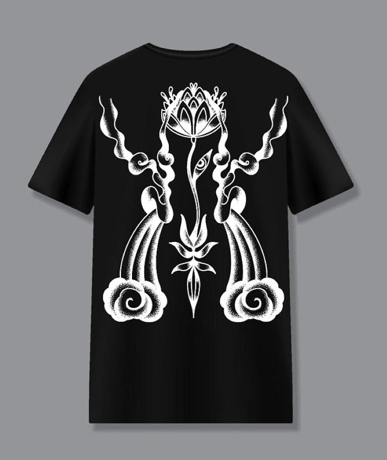 T-shirt Holy Flames