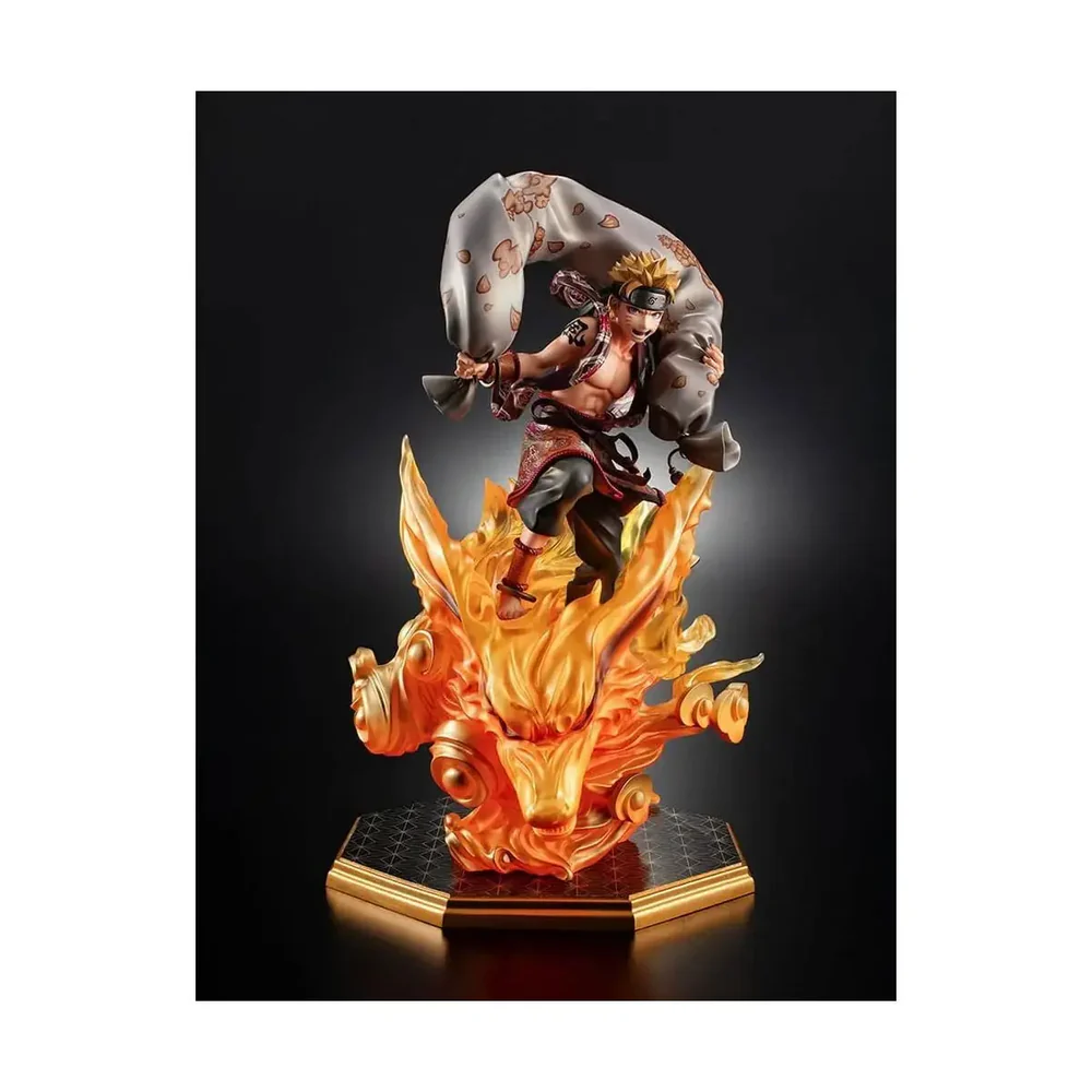 Naruto Shippuden Precious G.E.M. Series PVC Statue Naruto Uzumaki Wind God 28 cm