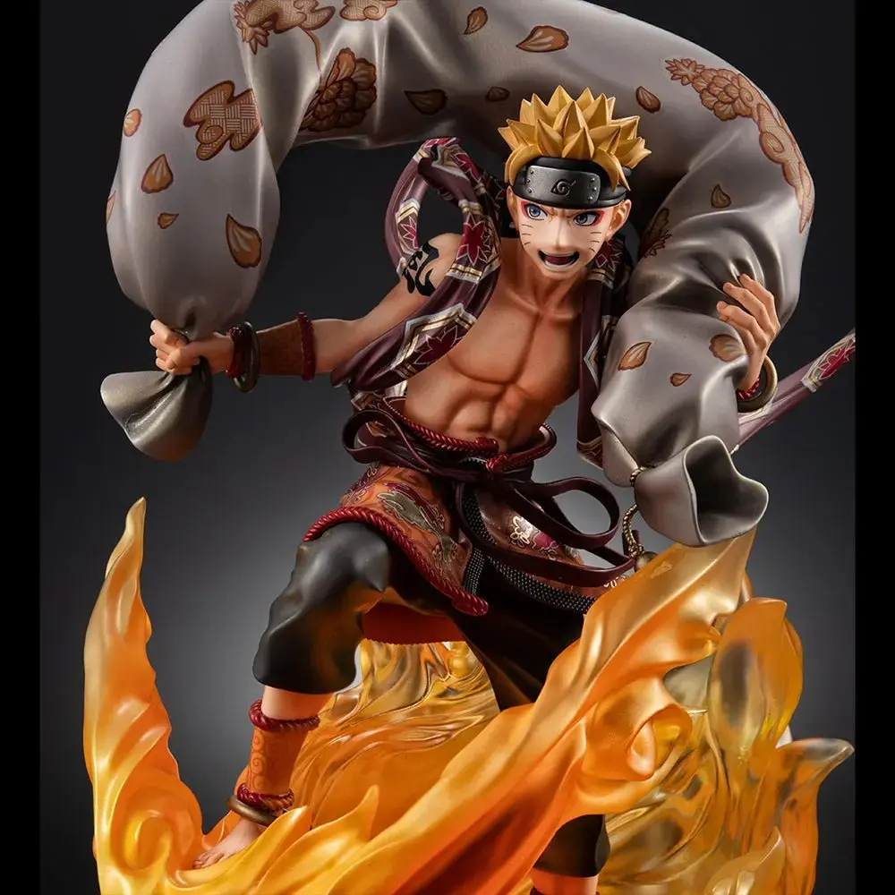 Naruto Shippuden Precious G.E.M. Series PVC Statue Naruto Uzumaki Wind God 28 cm