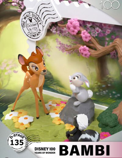 Disney 100th Anniversary D-Stage PVC Diorama Bambi 12 cm