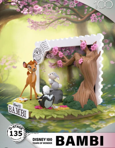 Disney 100th Anniversary D-Stage PVC Diorama Bambi 12 cm