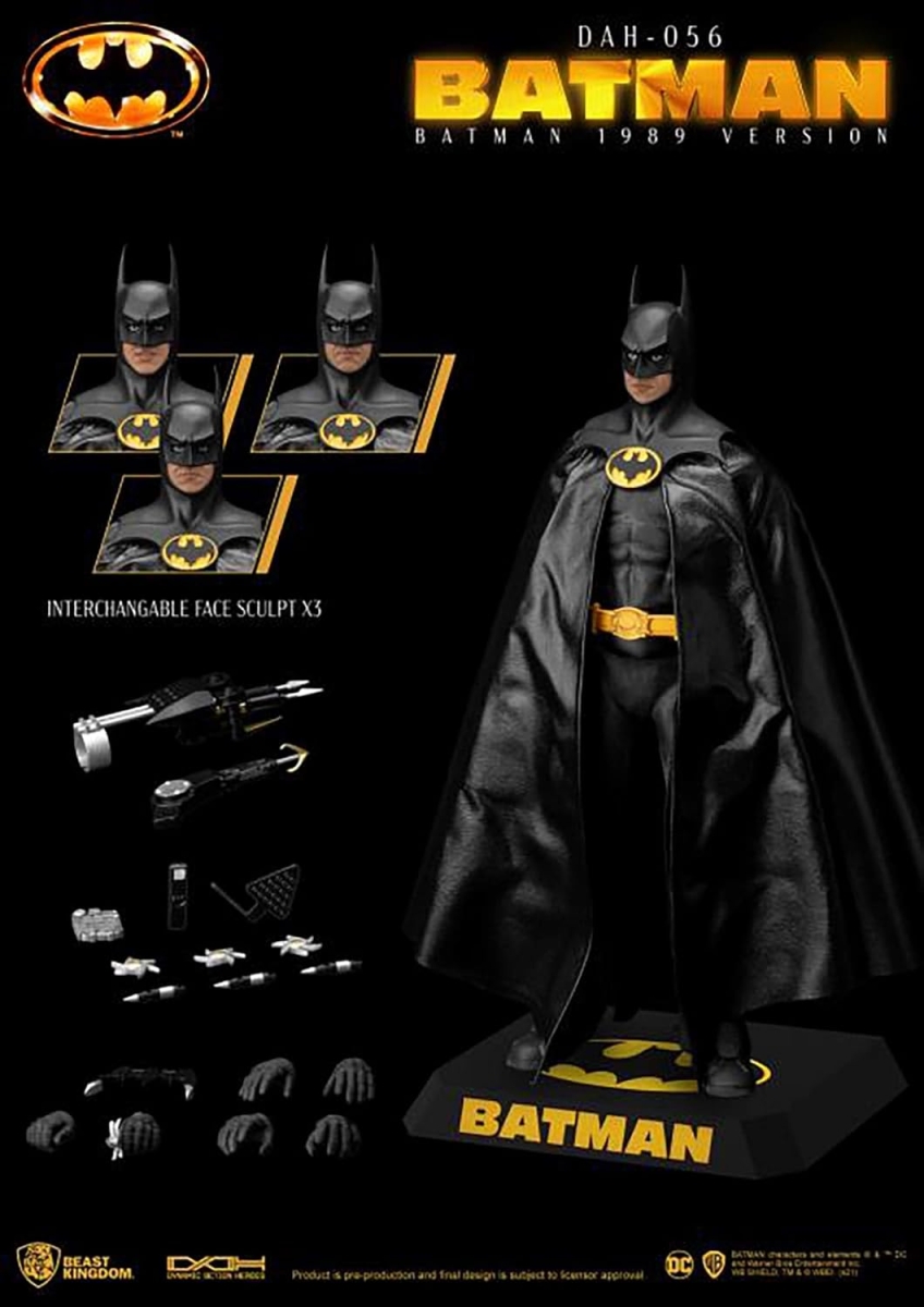 DC Comics - Batman (1989) - Batman 1/9 Scale Action Figure (Beast Kingdom)
