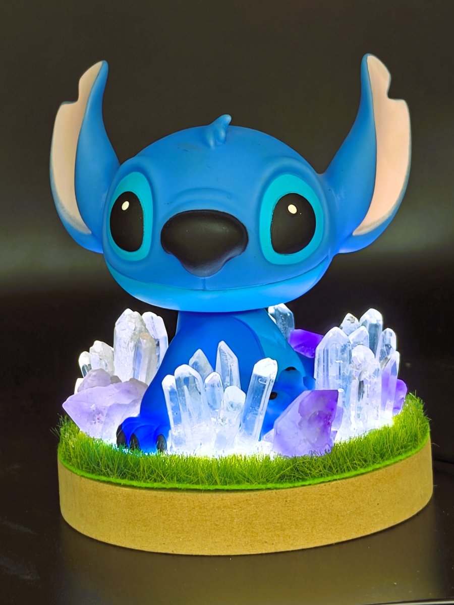 Disney - Stitch Crystal Lamp