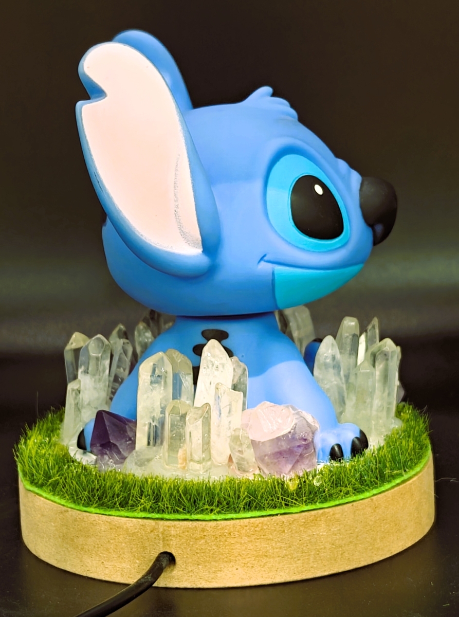 Disney - Stitch Crystal Lamp